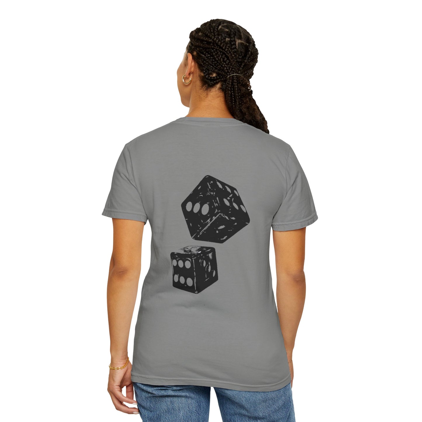 T-Shirt — Crown & Rolling Dice Graphic Tee