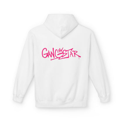 Gangstar Graffiti Hoodie – Pink Streetwear Fleece Pullover