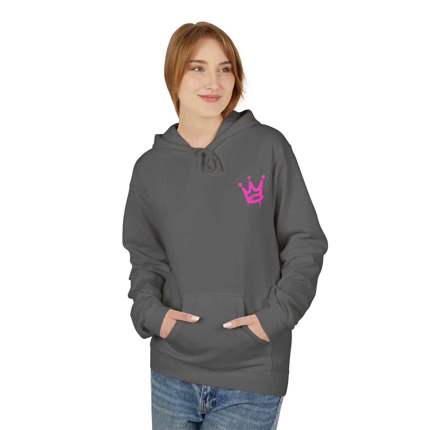 Gangstar Graffiti Hoodie – Pink Streetwear Fleece Pullover