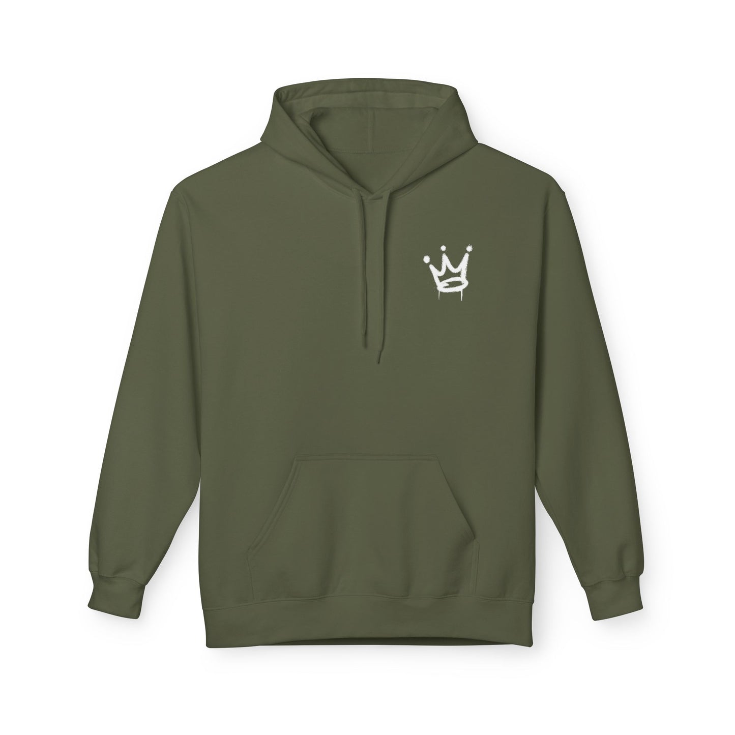 King Graffiti Hoodie – Streetwear Crown Logo Pullover