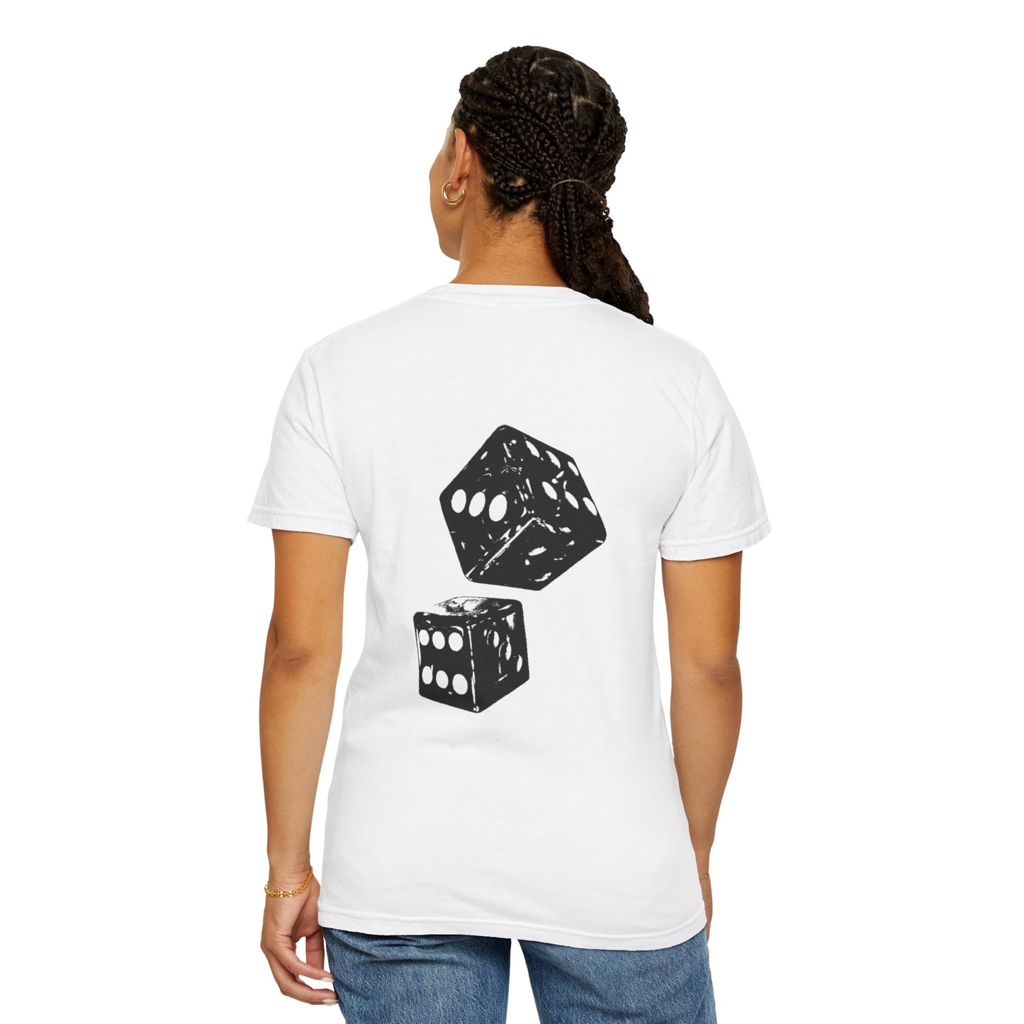 T-Shirt — Crown & Rolling Dice Graphic Tee