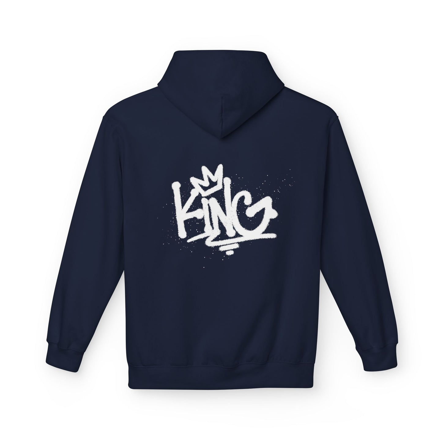 King Graffiti Hoodie – Streetwear Crown Logo Pullover