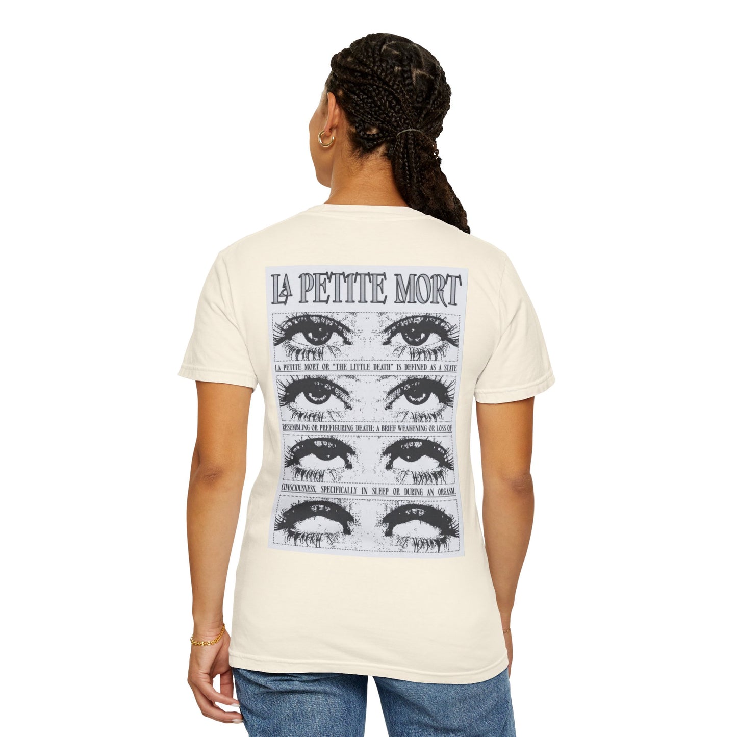 La Petite Mort T-shirt — Vintage Gothic Eyes Graphic Tee
