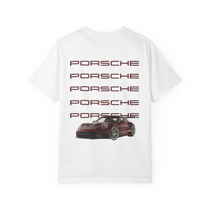 Porsche Racing Crown T-Shirt — Retro Sportscar Graphic Tee