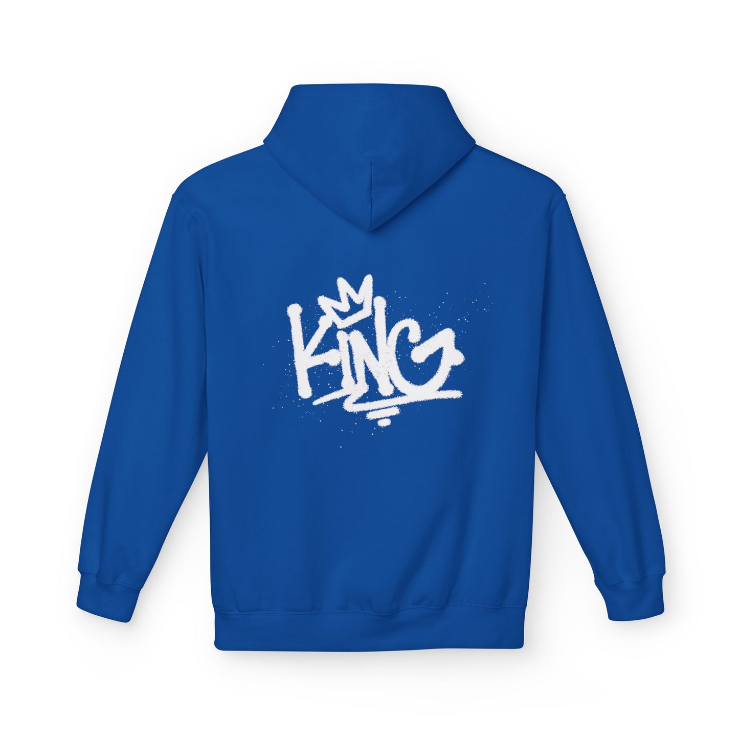 King Graffiti Hoodie – Streetwear Crown Logo Pullover