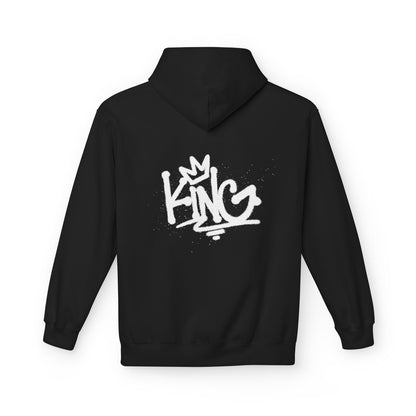 King Graffiti Hoodie – Streetwear Crown Logo Pullover
