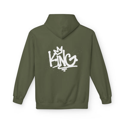 King Graffiti Hoodie – Streetwear Crown Logo Pullover