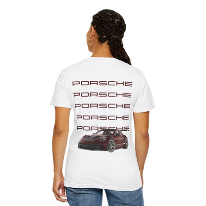 Porsche Racing Crown T-Shirt — Retro Sportscar Graphic Tee