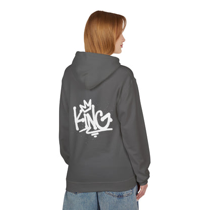 King Graffiti Hoodie – Streetwear Crown Logo Pullover