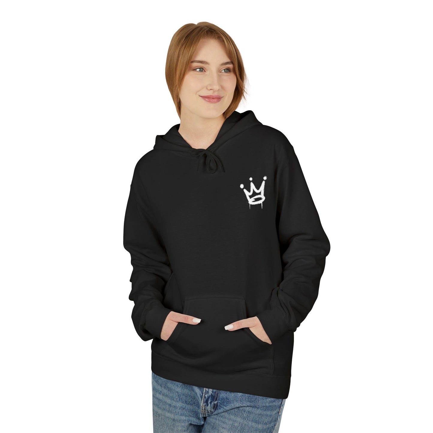 King Graffiti Hoodie – Streetwear Crown Logo Pullover