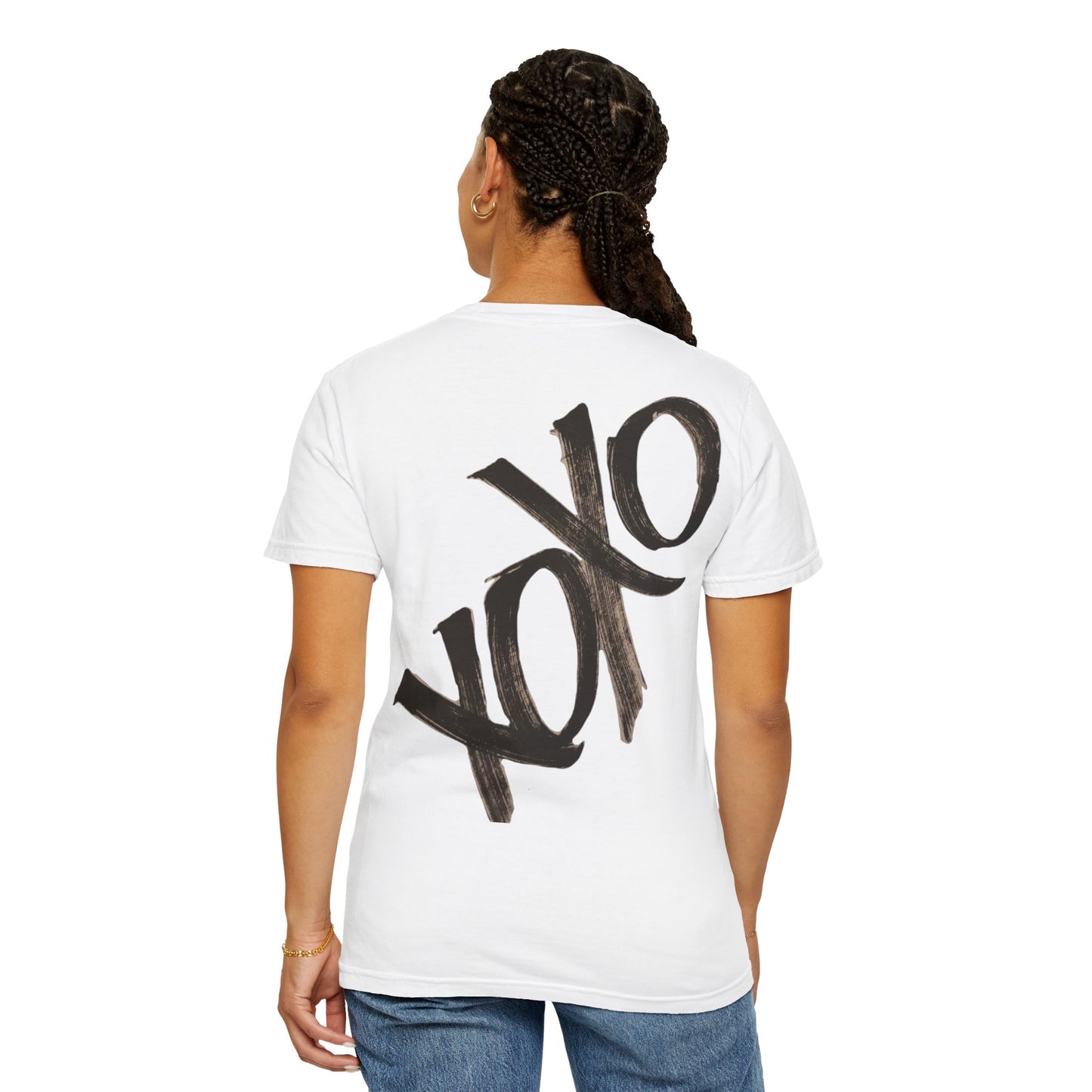 T-Shirt — Oversized XOXO Crown Graphic Tee