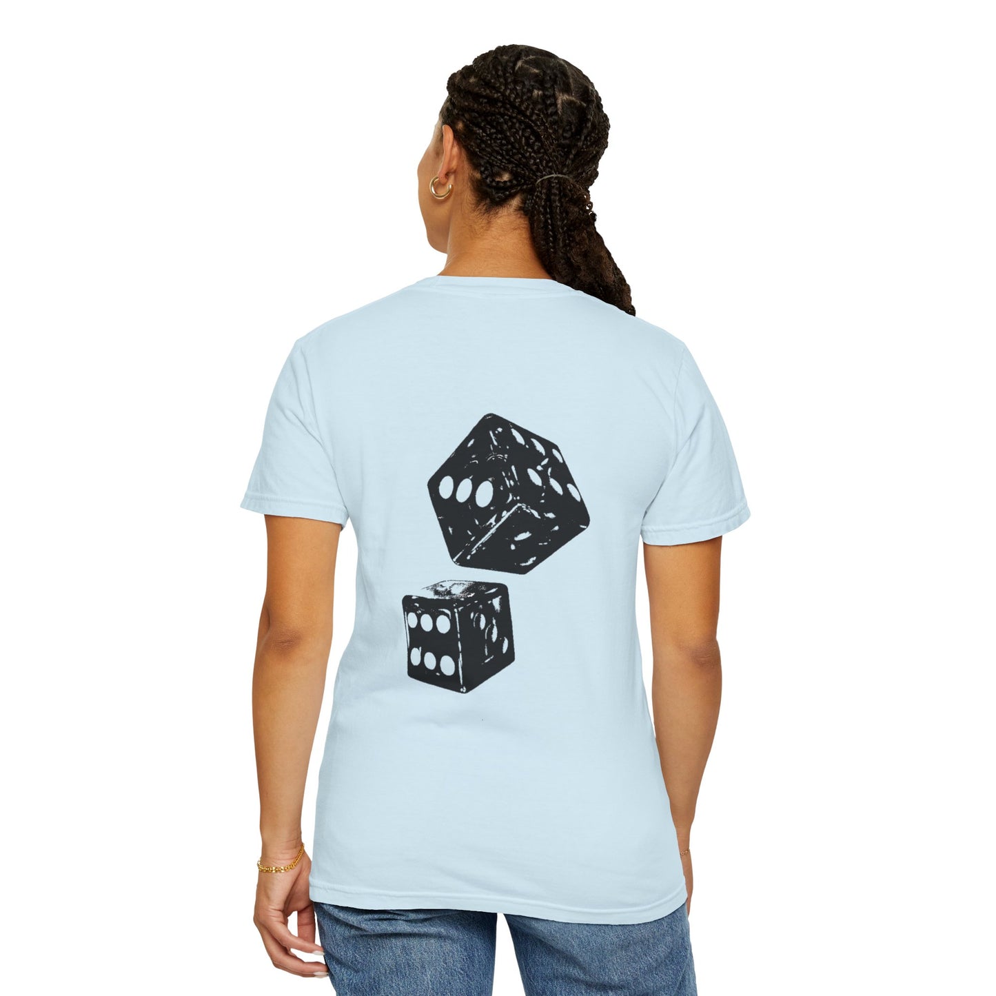 T-Shirt — Crown & Rolling Dice Graphic Tee