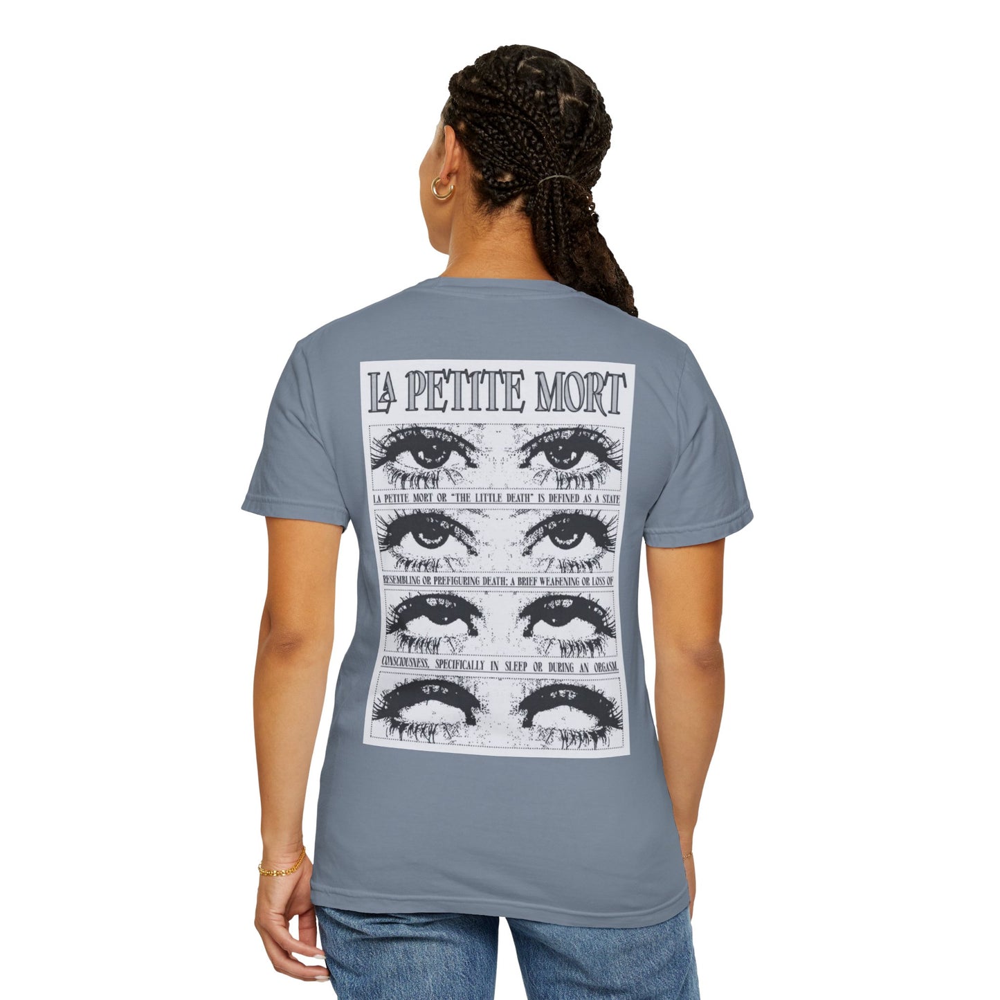 La Petite Mort T-shirt — Vintage Gothic Eyes Graphic Tee