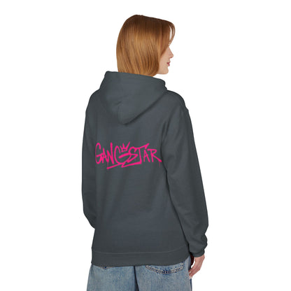 Gangstar Graffiti Hoodie – Pink Streetwear Fleece Pullover