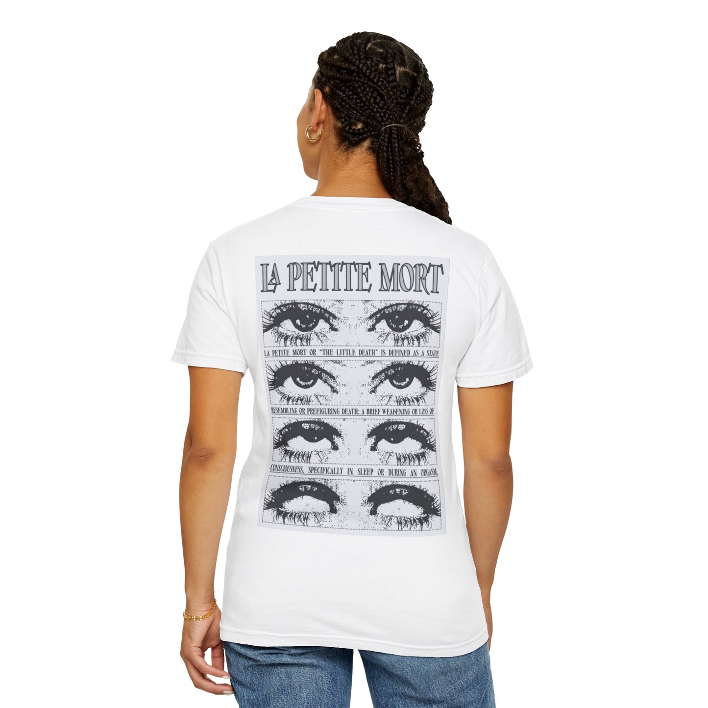 La Petite Mort T-shirt — Vintage Gothic Eyes Graphic Tee