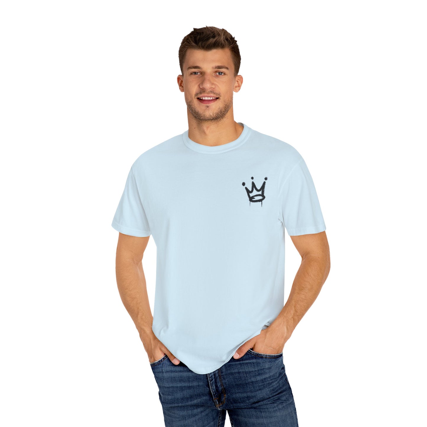 T-Shirt — Oversized XOXO Crown Graphic Tee
