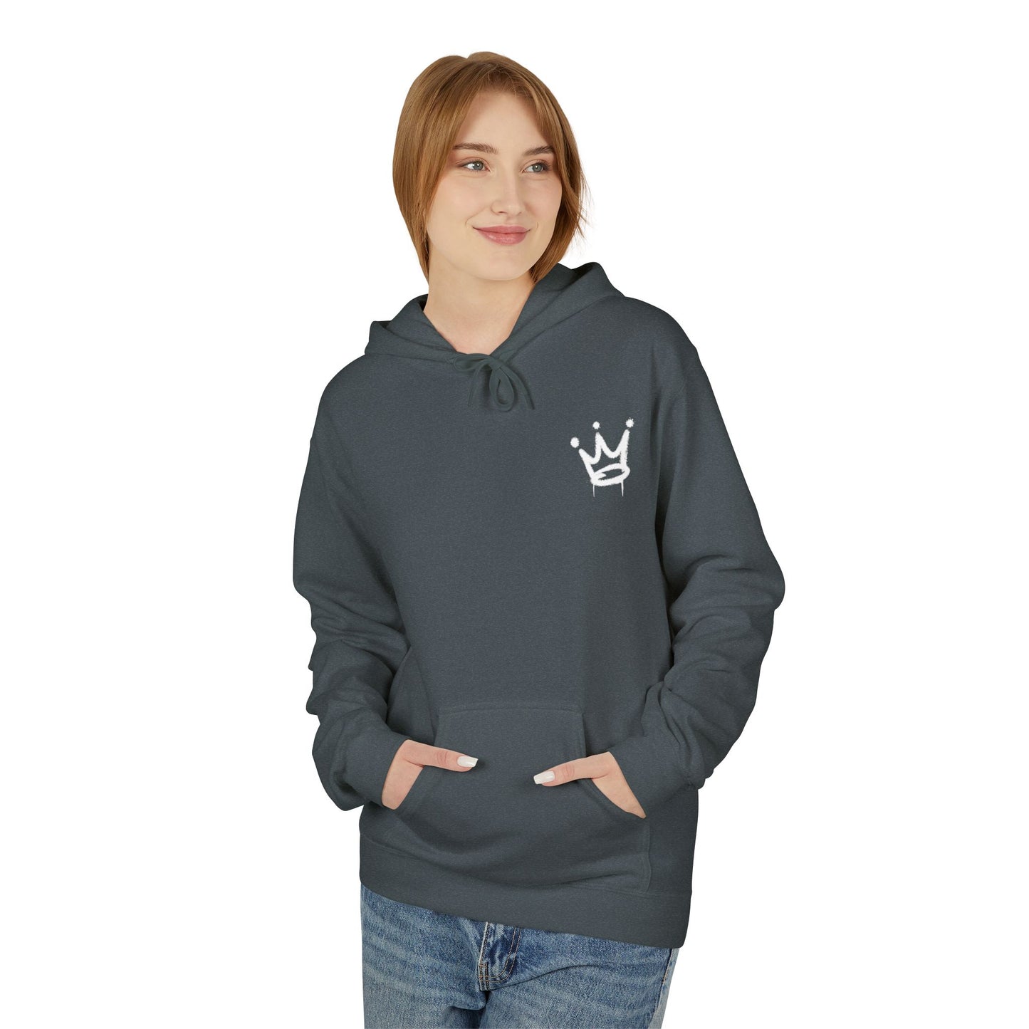 King Graffiti Hoodie – Streetwear Crown Logo Pullover