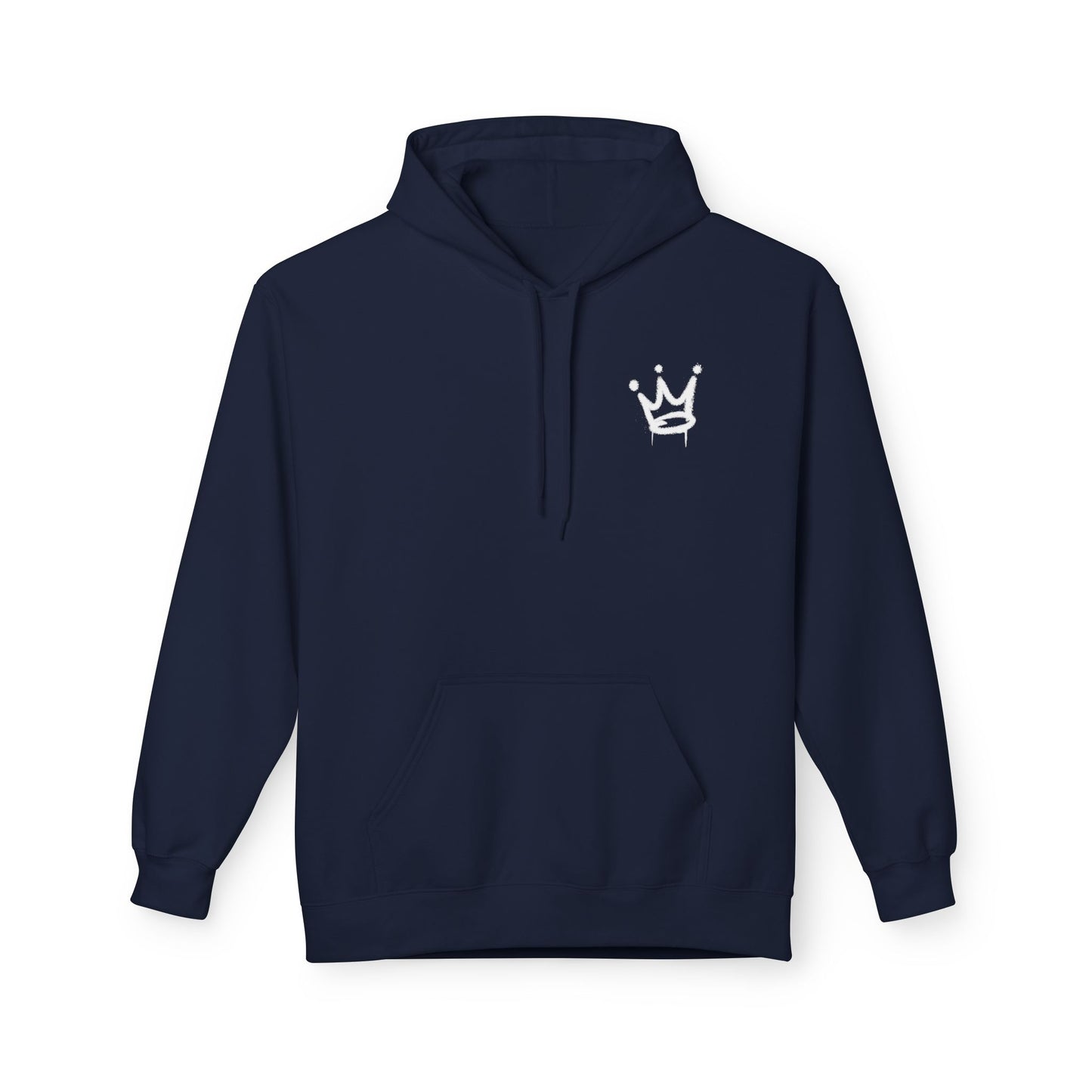 King Graffiti Hoodie – Streetwear Crown Logo Pullover