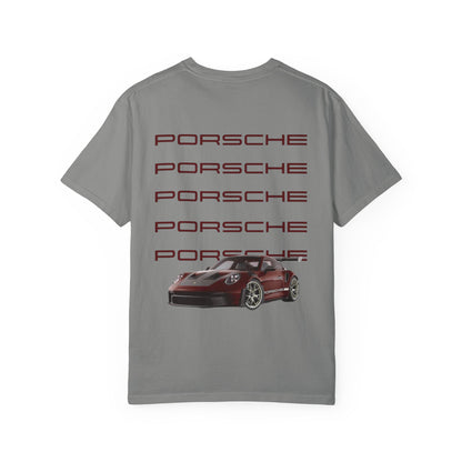Porsche Racing Crown T-Shirt — Retro Sportscar Graphic Tee