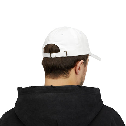 Crown Sketch Dad Cap — Minimal Graffiti Crown Baseball Hat