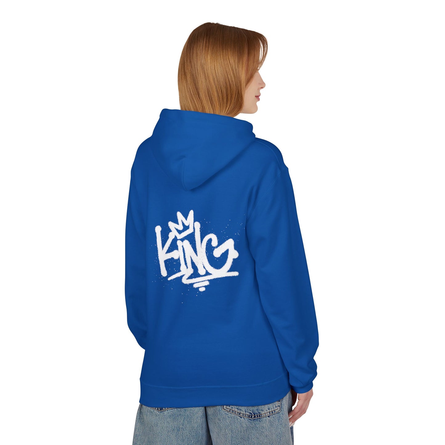 King Graffiti Hoodie – Streetwear Crown Logo Pullover