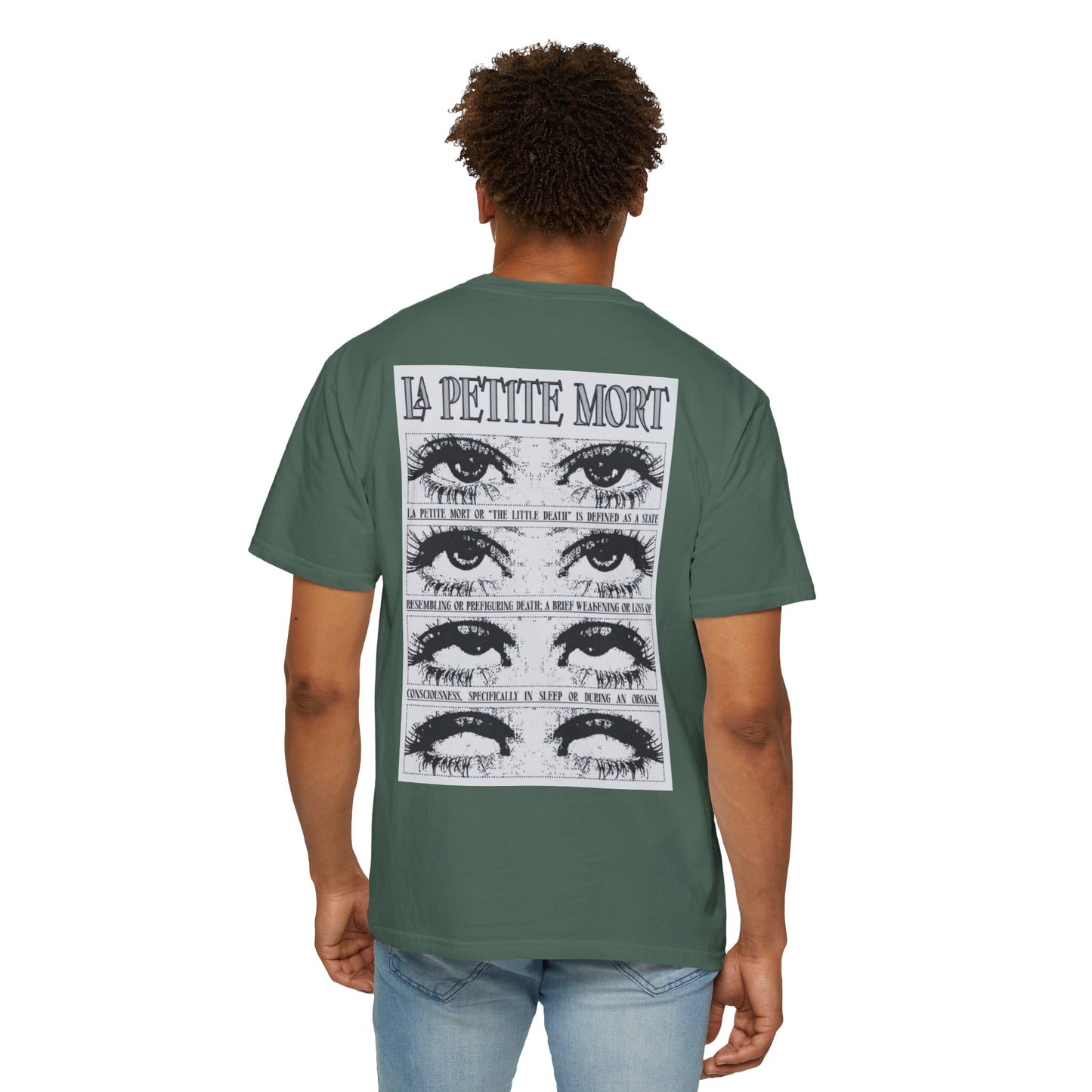 La Petite Mort T-shirt — Vintage Gothic Eyes Graphic Tee