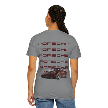 Porsche Racing Crown T-Shirt — Retro Sportscar Graphic Tee