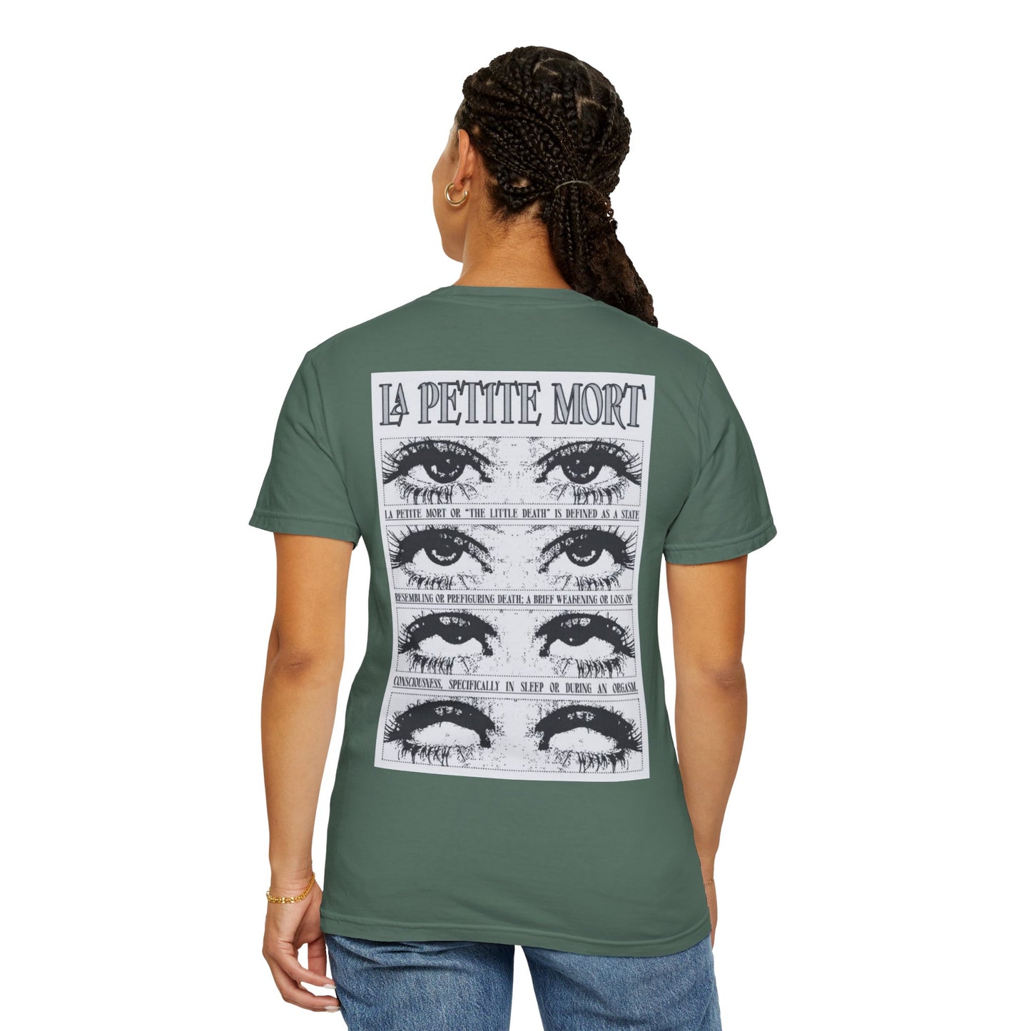 La Petite Mort T-shirt — Vintage Gothic Eyes Graphic Tee