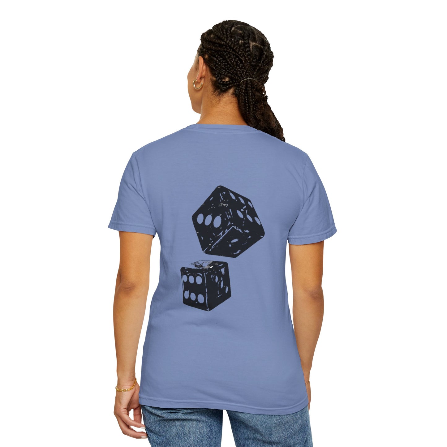 T-Shirt — Crown & Rolling Dice Graphic Tee