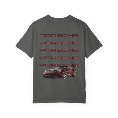 Porsche Racing Crown T-Shirt — Retro Sportscar Graphic Tee