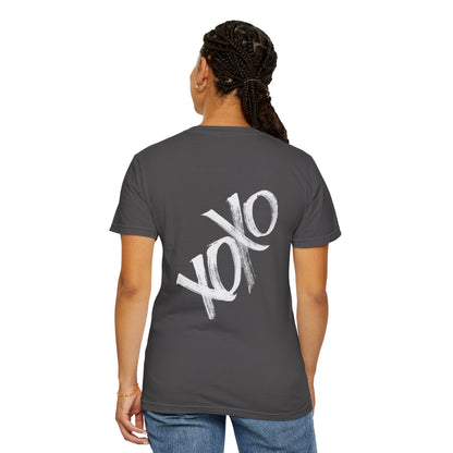 XOXO Brushstroke T-Shirt — Casual Graphic Tee for Valentine’s & Everyday